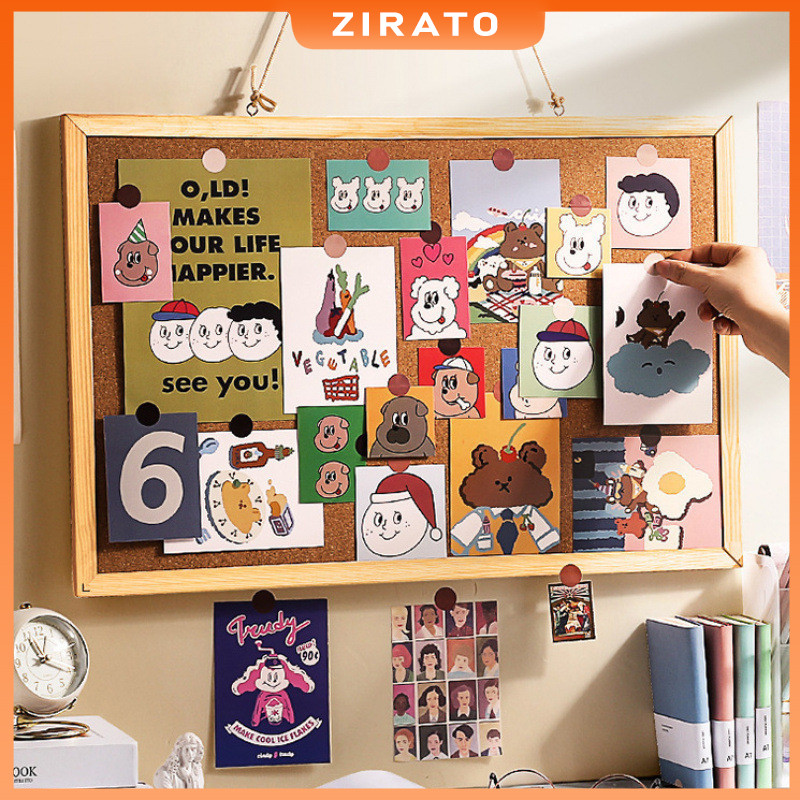 

Papan Pesan 60x90CM / MDF Board Mading Kamar Aesthetic 30x40 / Message Board / Decorative Board with Frame - Kado Ulang Tahun Cewek