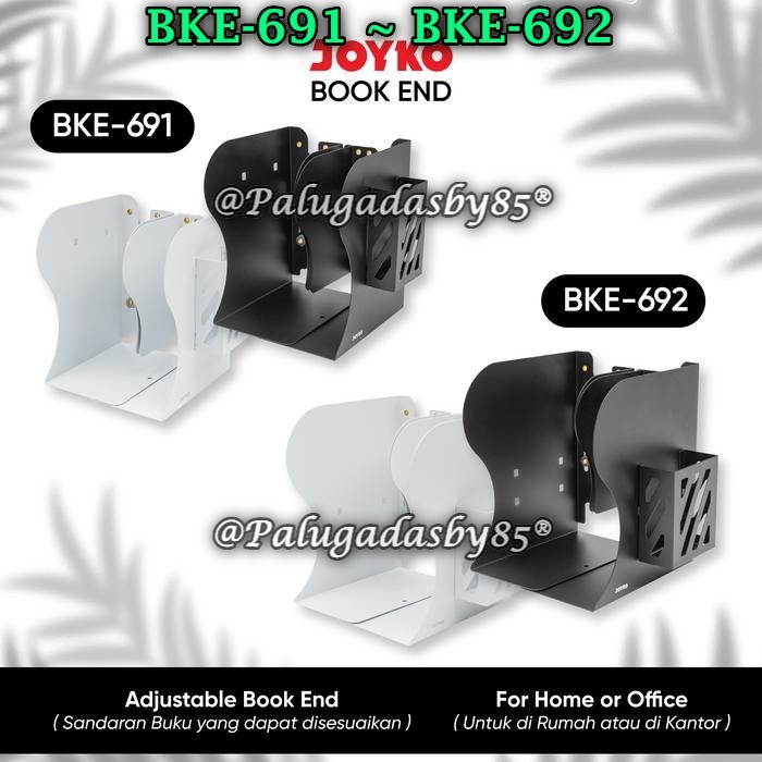 

(1 Biji) GABUNGAN Sandaran Buku JOYKO BKE-691 BKE-692 / Sandaran Buku Adjustable Book End (1 Biji)