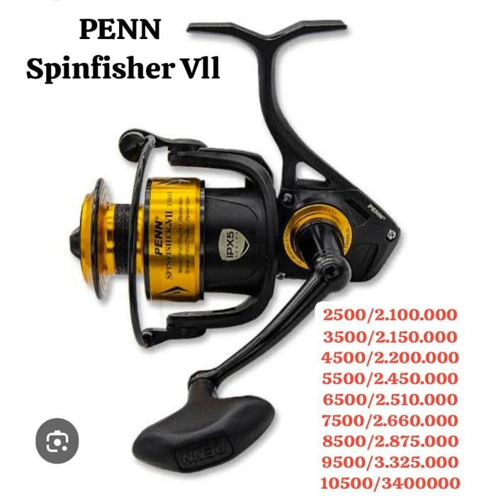 REEL SPINNING PENN SPINFISHER VII NEW 2024 - 3500
