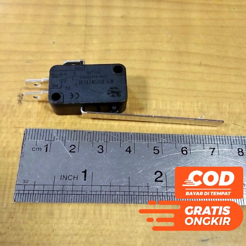 MIKROSWIT PLAT PANJANG LIMIT SWITCH MICRO SWITCH KUALITAS BAGUS