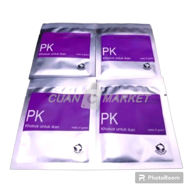 OBAT IKAN PK/ PEKA Khusus ikan Permanganas Kalikus / Kalium Permaganat
