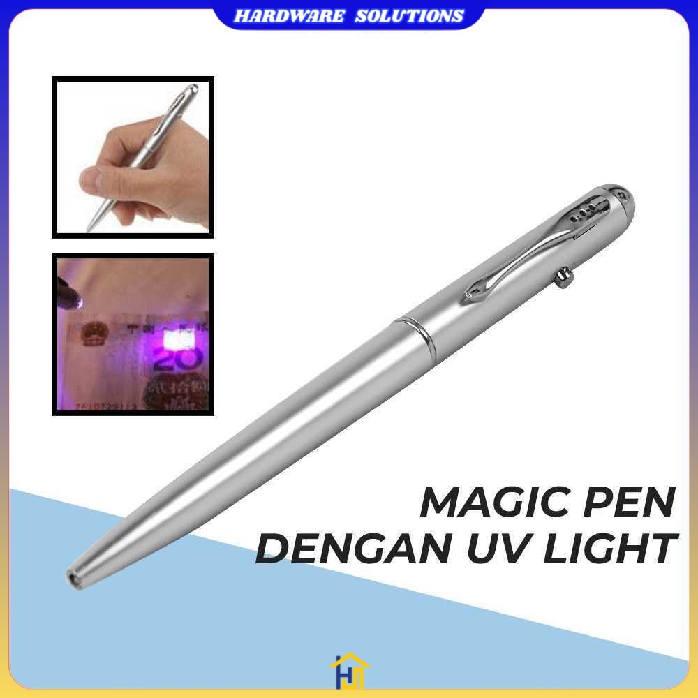 

Pena Tinta Invisible Magic Pen dengan UV Light - HY-0812