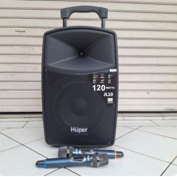HUPER Speaker Portable 120 WATTS 10 Inch JL10