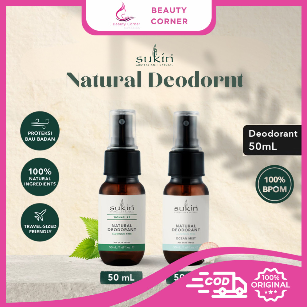 Sukin Natural Deodorant Spray - 50ml