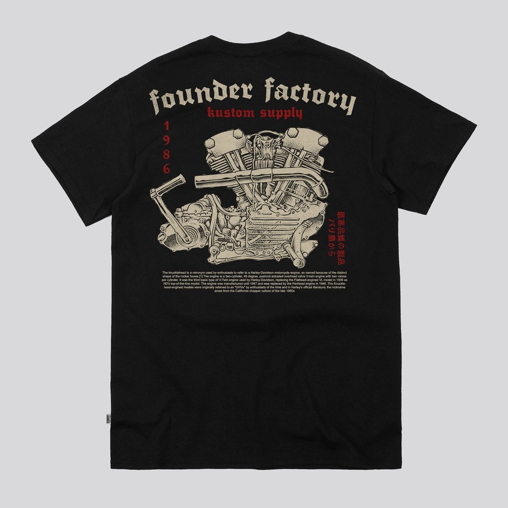 Founder Factory - Shield TShirt - Black