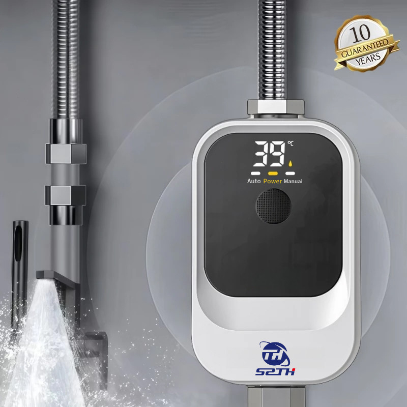 Shower Water Heater Booster Pompa Tampilan Digital Booster Pendorong Air Booster Pump Mesin Pendoron