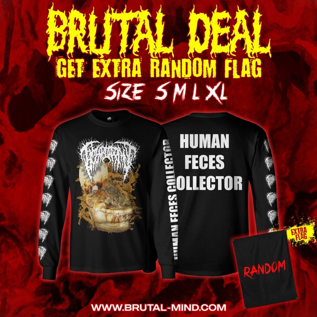 BRUTAL DEAL - LS - HYMENOTOMY - Human Feces Collector + Random Flag