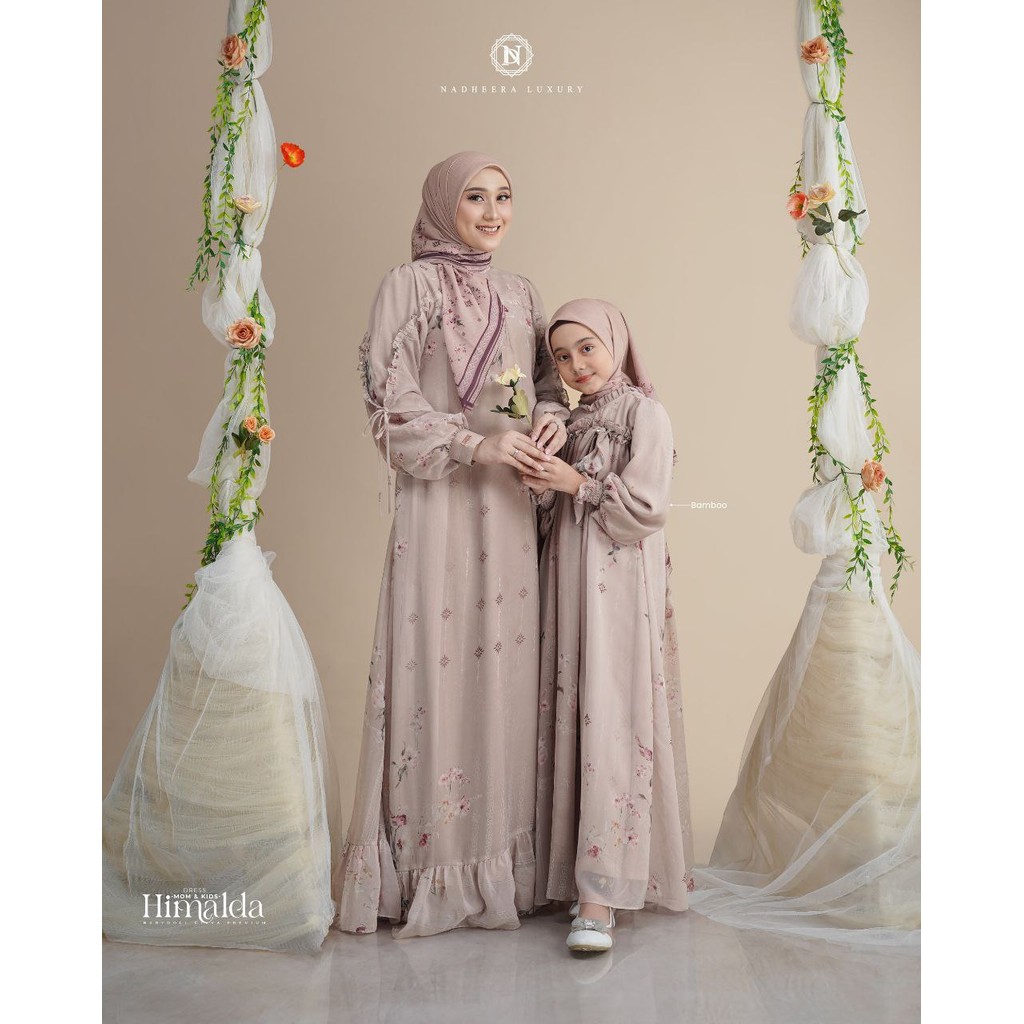 [BISA COD] NADHEERA HIMALDA DRESS KIDS // GAMIS ANAK // DRESS KIDS by NADHEERA LUXURY ORI