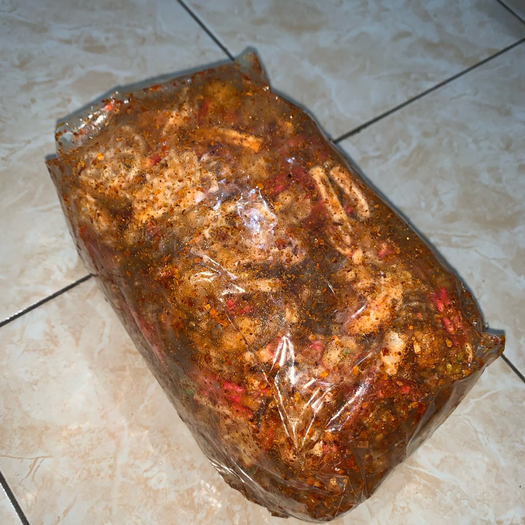 

Seblak Kering Mix Sebring Pedas Daun Jeruk Camilan Pedas Kerupuk Seblak Enak Renyah Seblak Kering Viral 100Gr