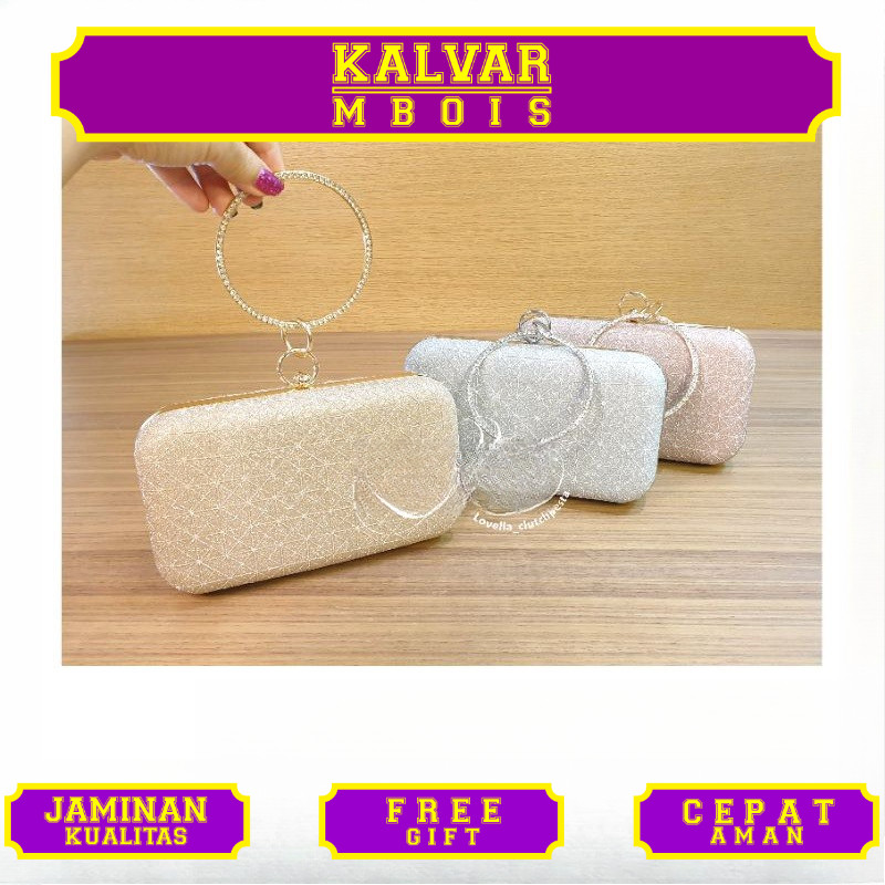 Ariana Clutch - Tas Pesta - Clutch Pesta - Tas Pesta Cantik - Tas Pesta Import - Tas Pesta Wanita - 