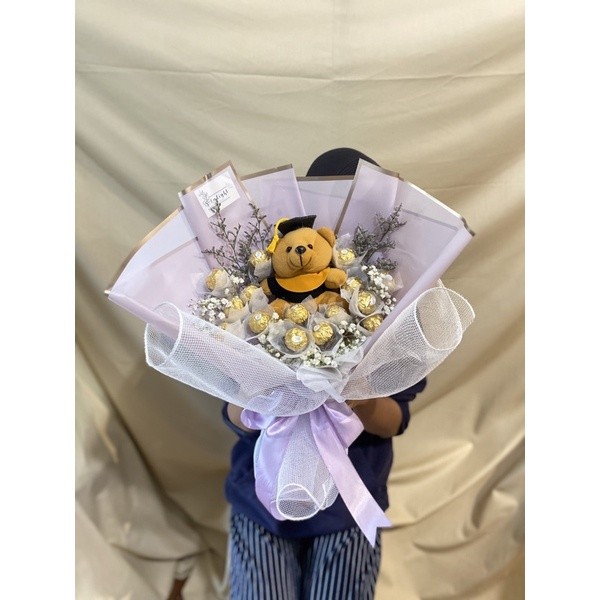 Buket coklat ferrero ferrero bouquet isi 15