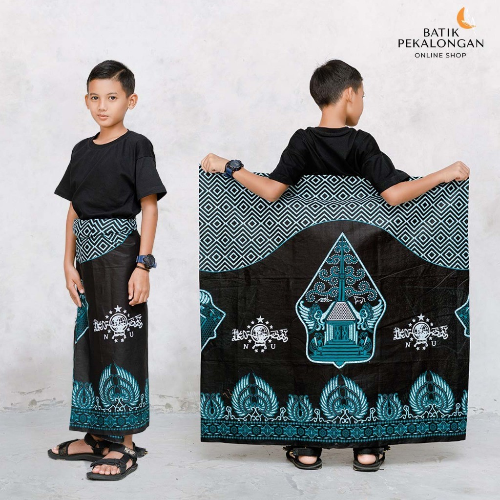 Sarung Anak Laki Laki NU Kang Santri Sarung Batik Anak Sarung Santri