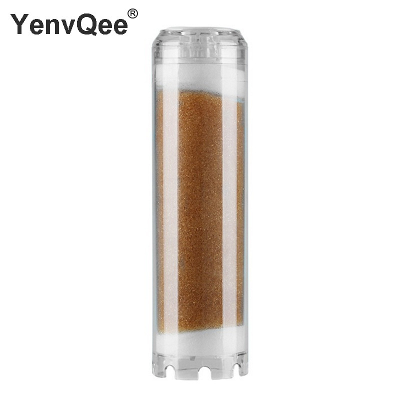 10 inch Resin RO Filter CartridgeTransparent Softener Ion Exchange  Removes Descaling And Strong Alk