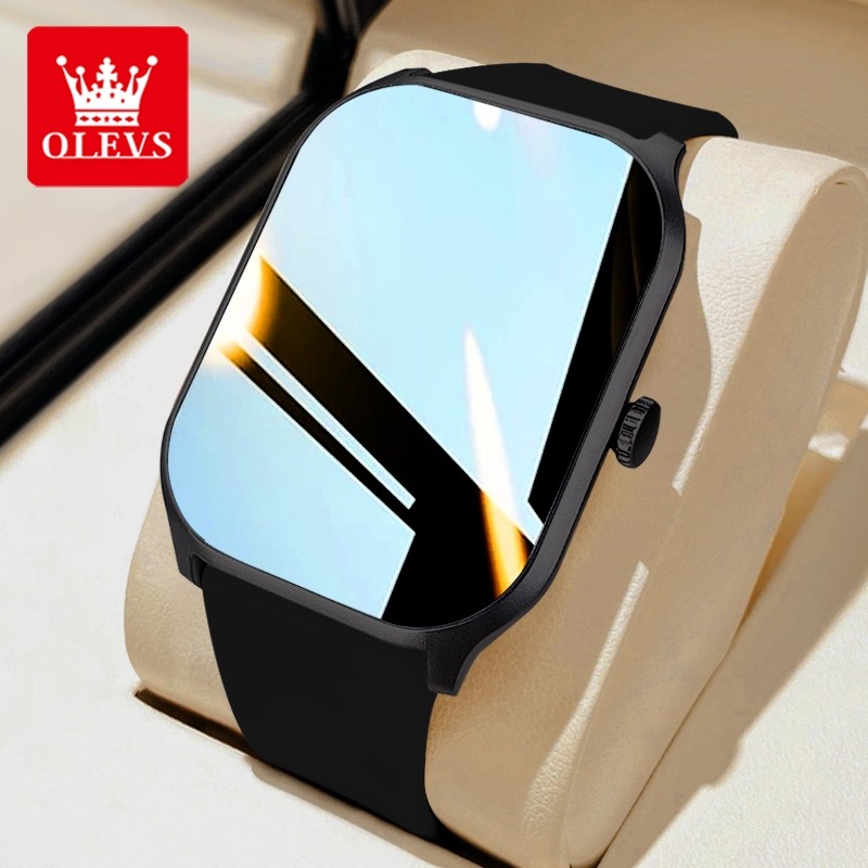 OLEVS Jam Tangan Pria Wanita Original Anti Air Smartwatch Multifungsi Digital Watch