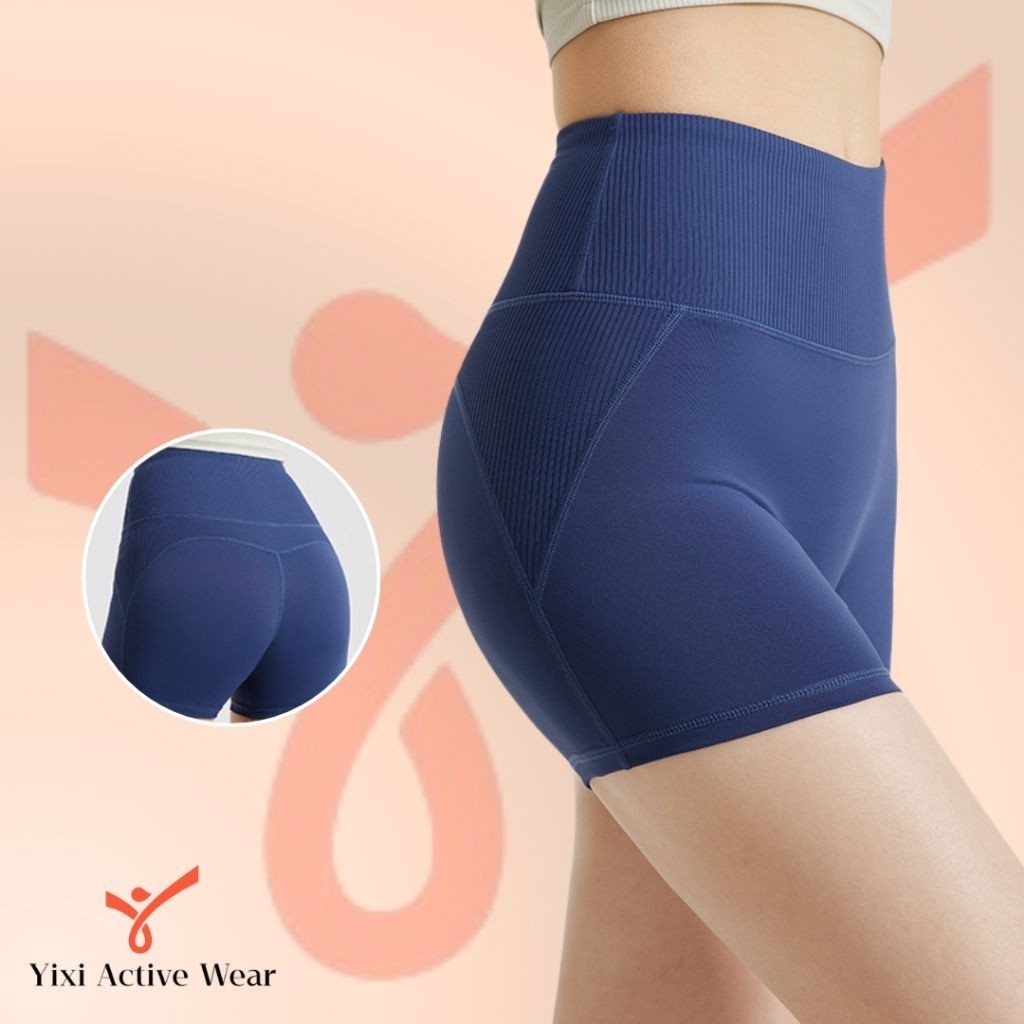 YIXI | Celana pendek olahraga yoga gym fitness running