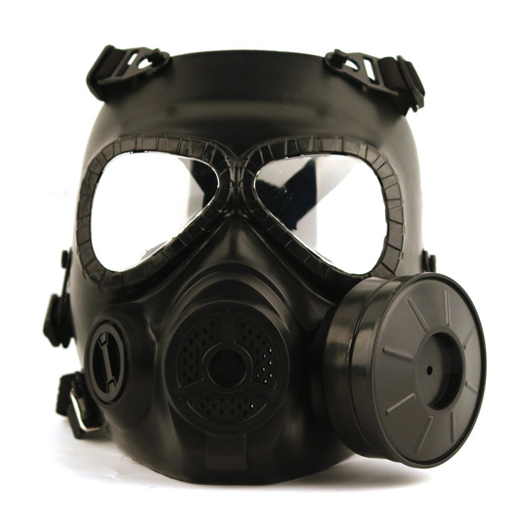 Full face gas mask military reality CS field protective helmet commando mask gas mask mascara