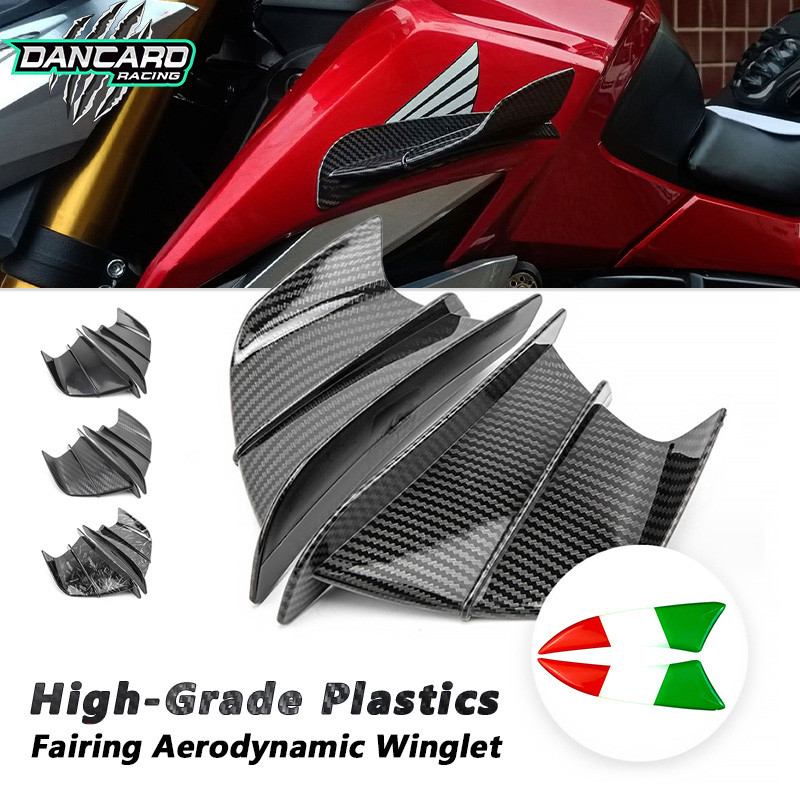 Universal Motorcycle Spoiler Wing Aerodynamic Winglet for Yamaha YZF R1 R6 R25 R7 R3 for BMW S 1000 