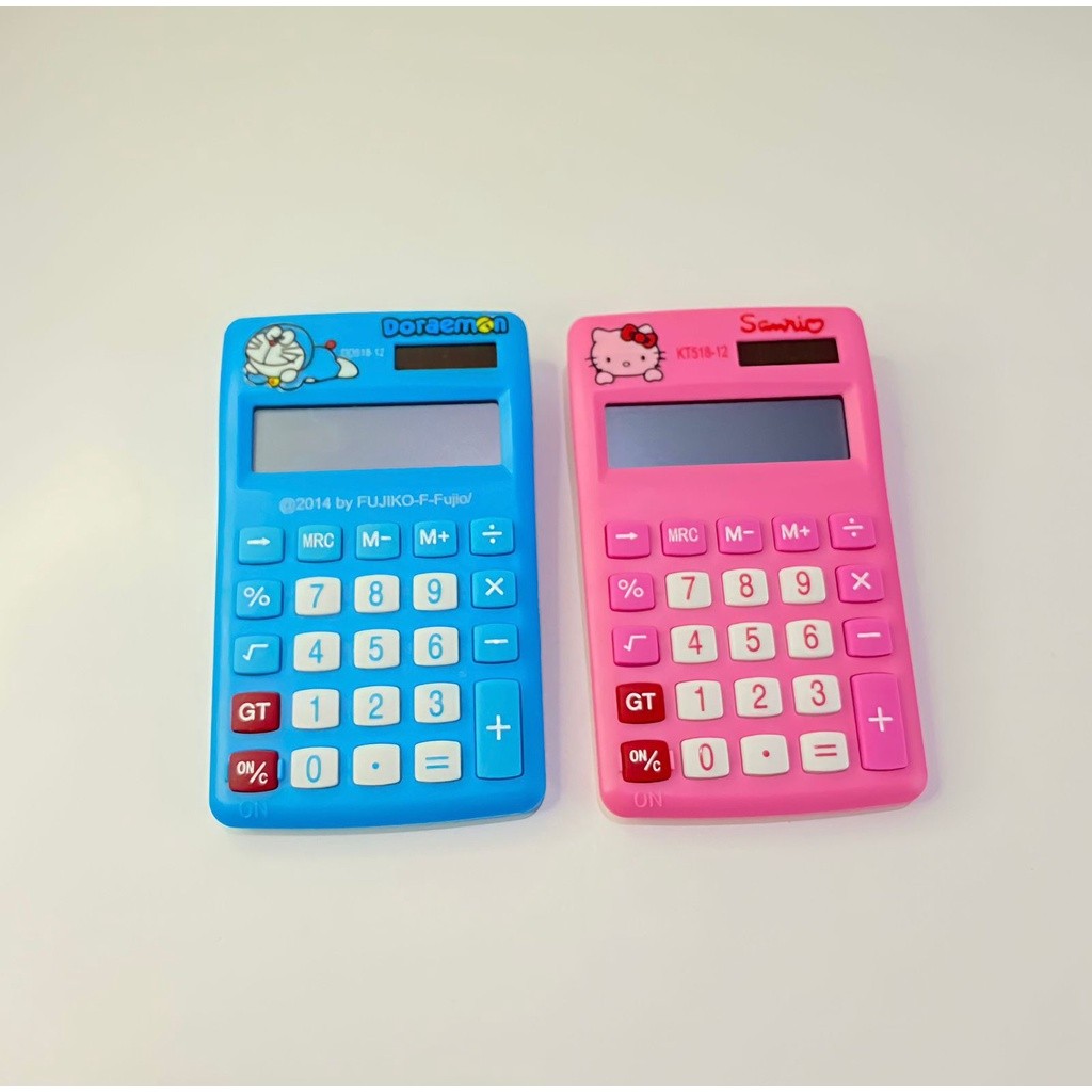 ( DAS ) KALKULATOR MINI KARAKTER | KALKULATOR LUCU MOTIF HELLO KITTY & DORAEMON
