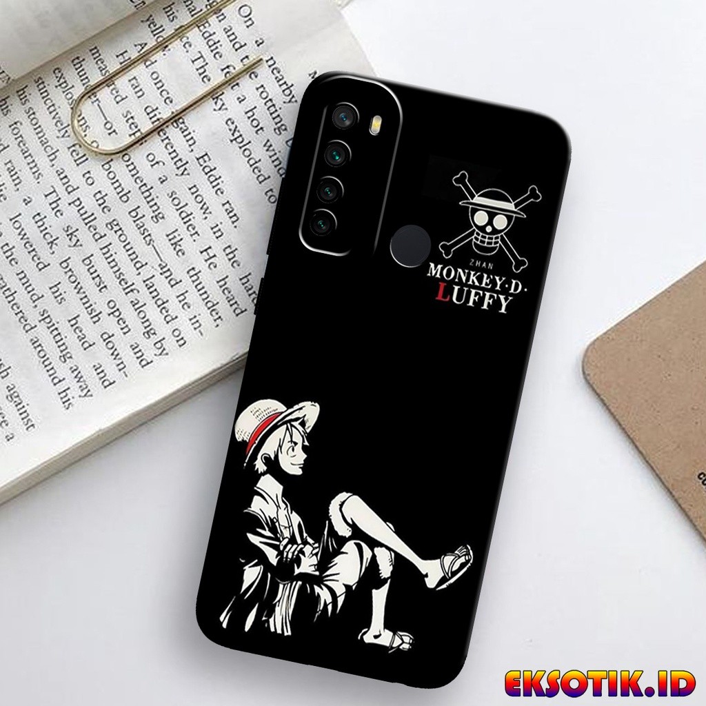 Case REDMI NOTE 8 -  Casing REDMI NOTE 8 - Fashion Case - LUFFY - Skin Handphone - Silikon REDMI NOT