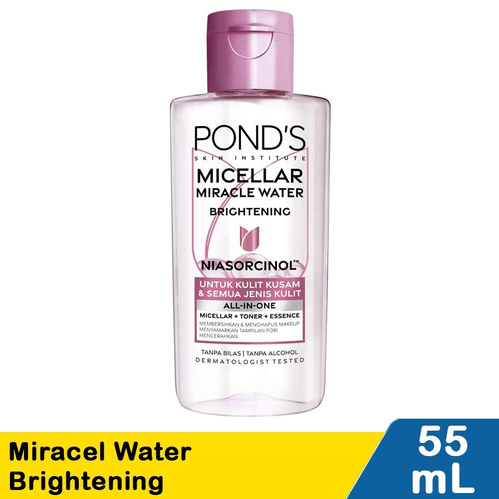 PONDS MICELLAR MIRACEL WATER BRIGHTENING  55mL