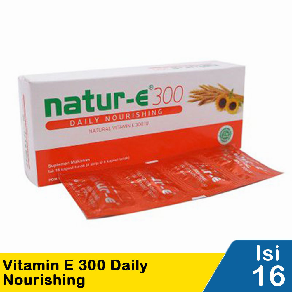 NATUR-E VITAMIN E 300 DAILY NOURISHING  16'S