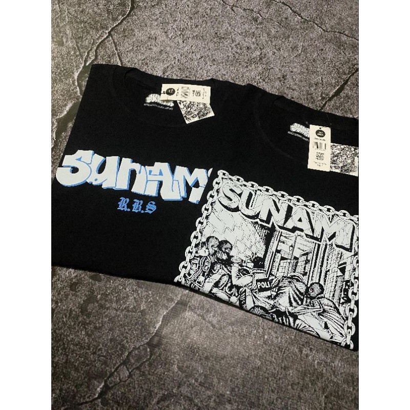 Sunami HC - real bay sht live / Tshirt hc | Kaos band Hardcore| kaos HC