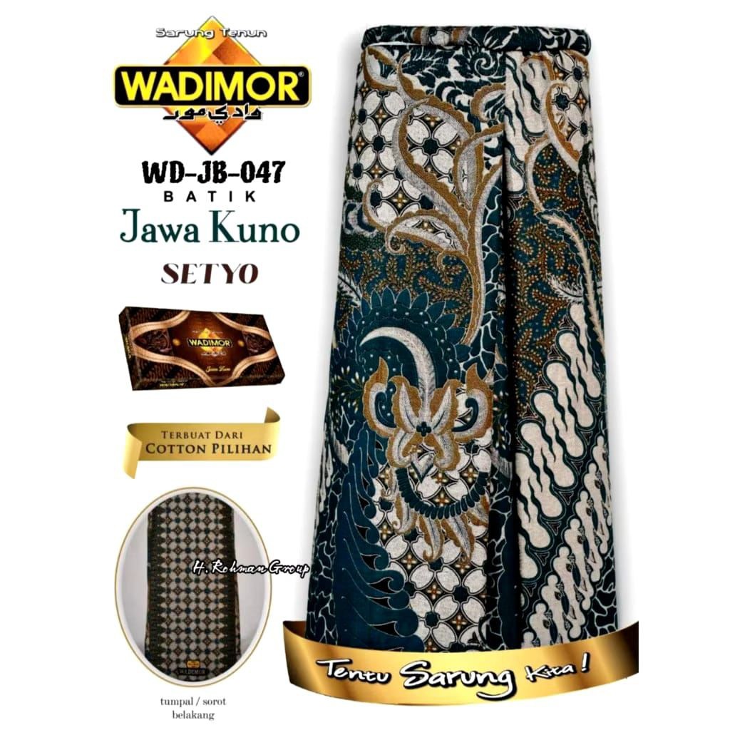 Sarung Wadimor Batik Jawa Memories Terbaru 2025 | Sarung Wadimor Batik Bali Print Premier