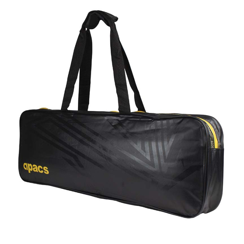 Tas Badminton Apacs Petak Hitam Full Thermo Tebal