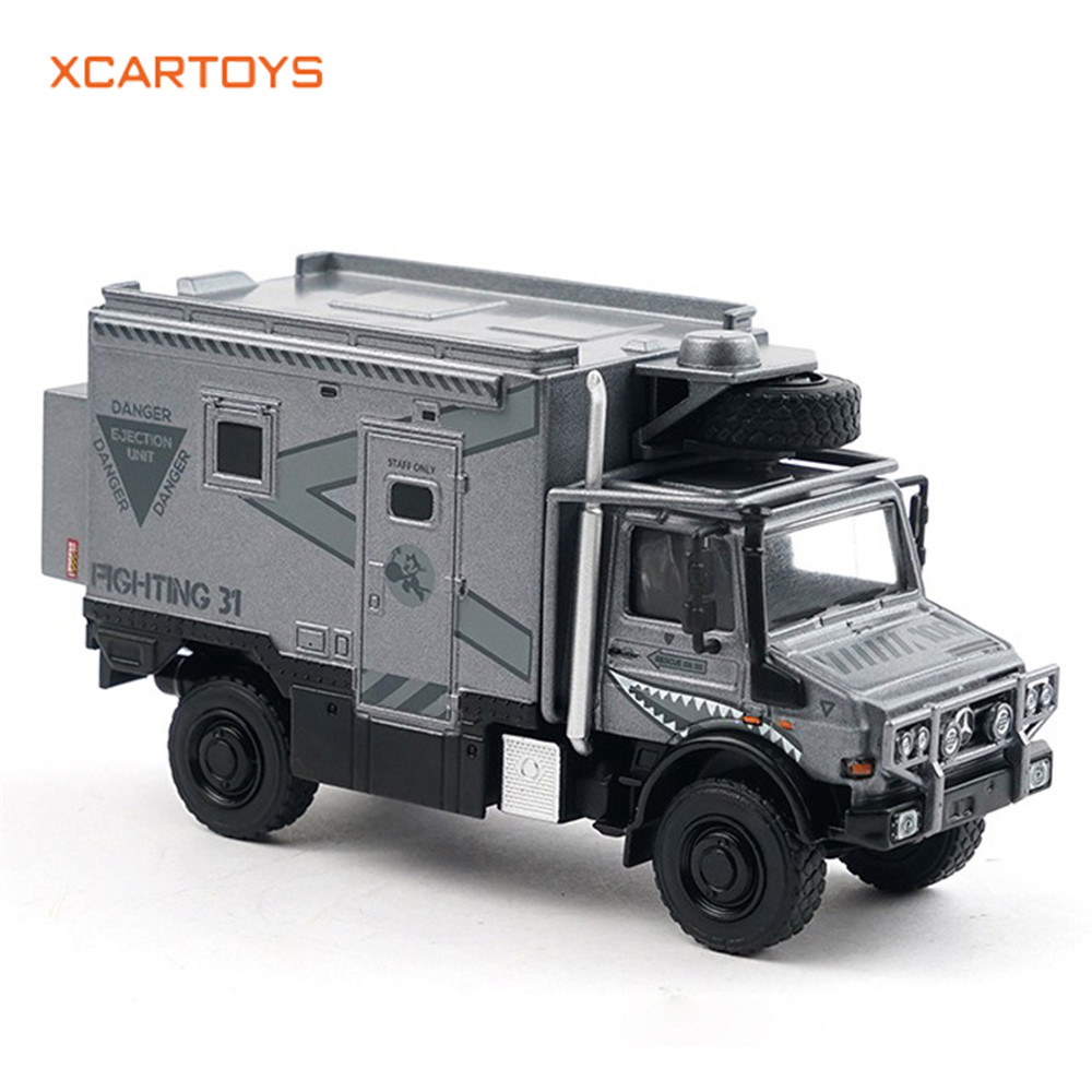 Xcartoys 1/64 Alloy Car Toy Climber RV Collection Ornaments Unimog U4000 Car Model Teenager and Adul