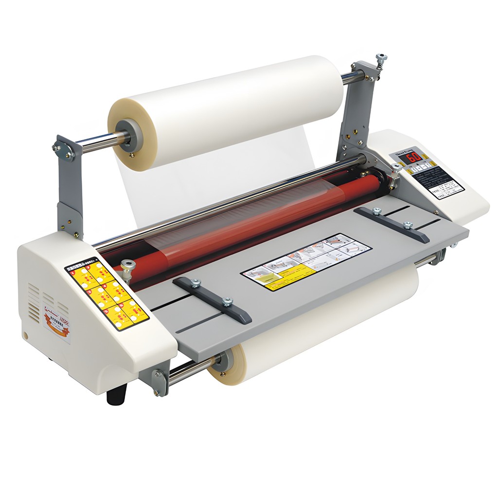 9350T A3+ Hot Cold roll laminating maine Four Rollers Laminator laminator High-end speed regulation 
