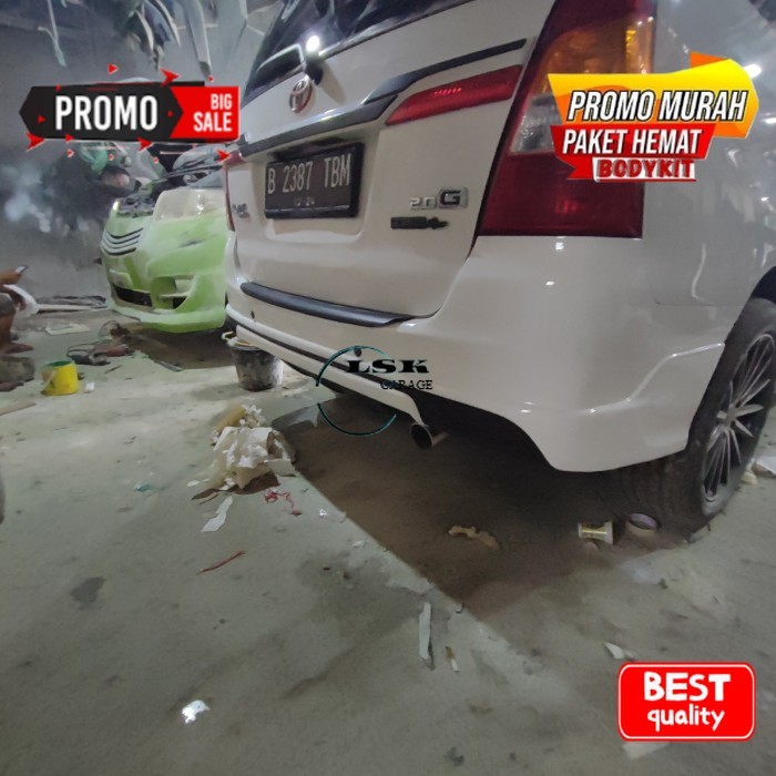 bodykit kijang innova bpdy kit toyota kijang innova 2013 2014 2015
