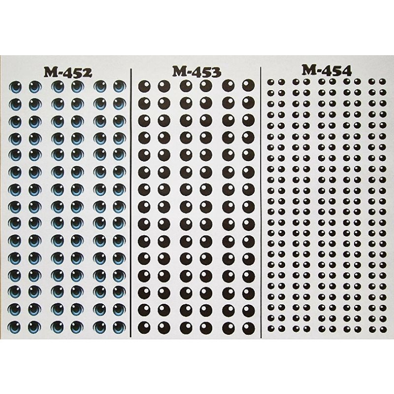 Alat Baking~ [☆ ★ ✮ ★ ☆] SDK01 Sticker Dekor Kue Edible Stiker Mata Bento Hias Roti Jelly Cupcake Bo