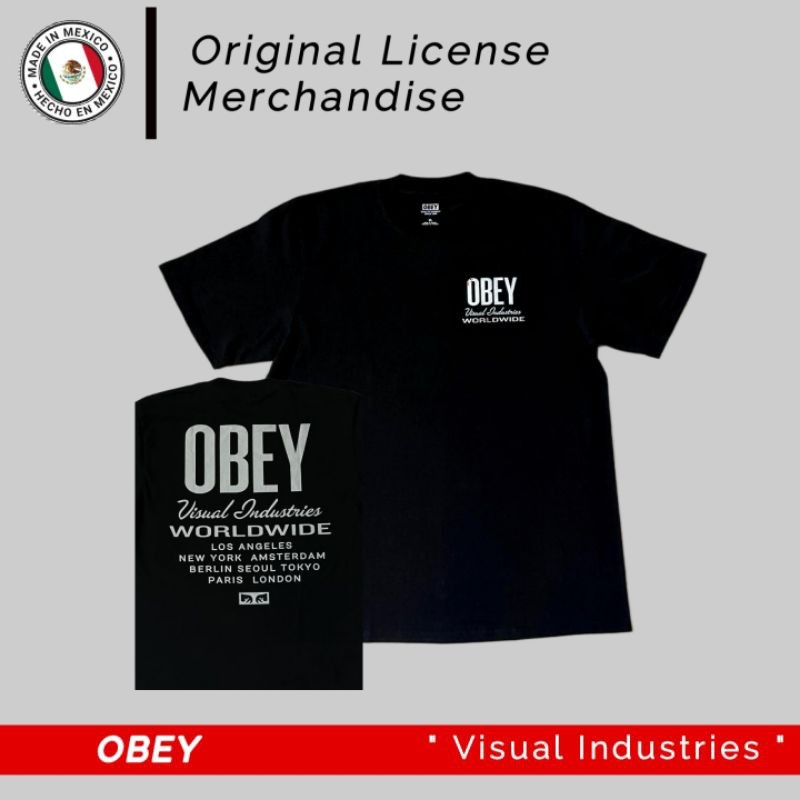 (COD) Obey Tshirt Kaos Skate Skateboard Oversized Oversize Original Authentic Branded Original Obey 