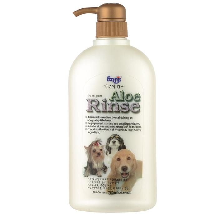 Forbis aloe rinse shampoo 750ml/Shampoo anjing/Shampoo kucing/forbis by Happypaws id