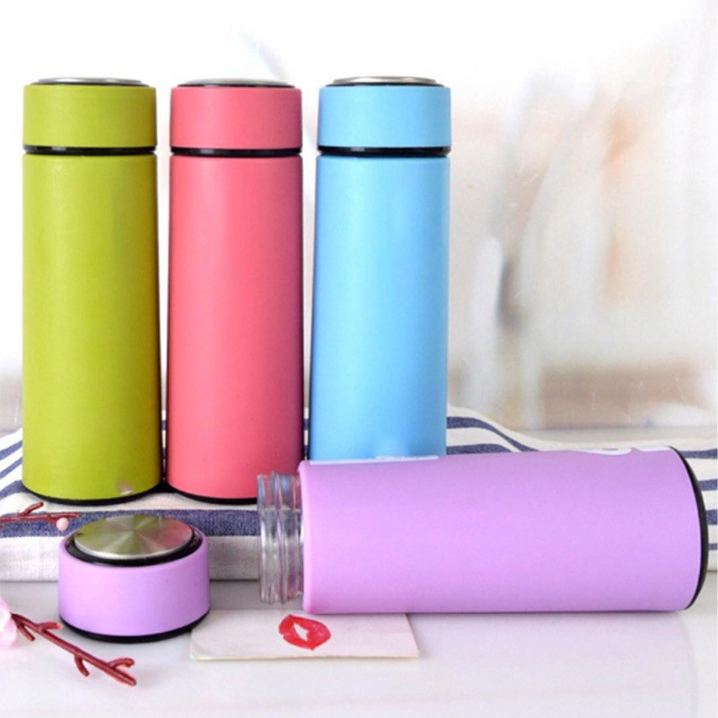 (Toserba 777) BOTOL KACA POLOS WARNA / Botol Air Minum Kaca Botol Kaca Thumbler Kaca Tempat Air Minu