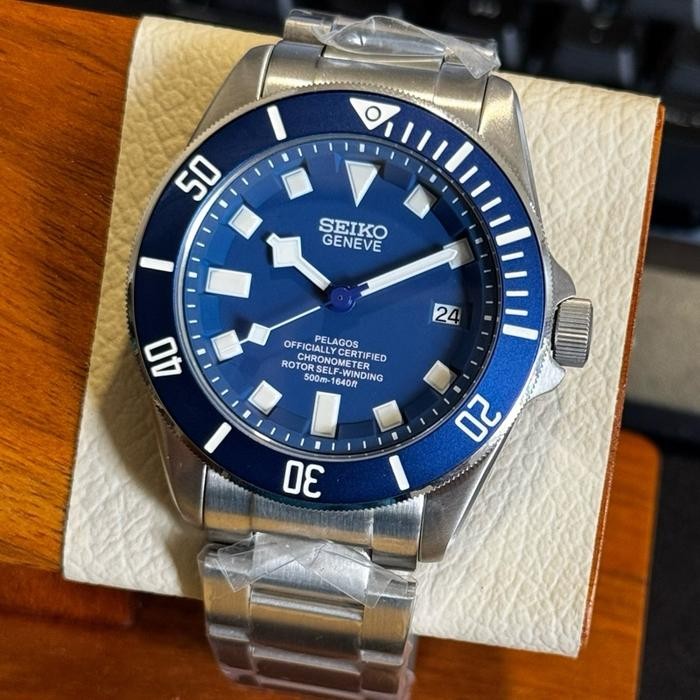 Seiko Pelagos Blue NH35 Automatic Exclusivo