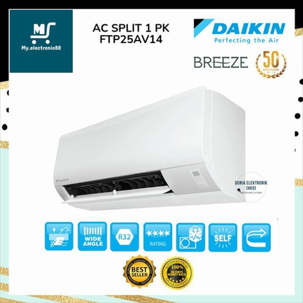 DAIKIN AC SPLIT FTP-25-AV STANDART FTP-15-AV