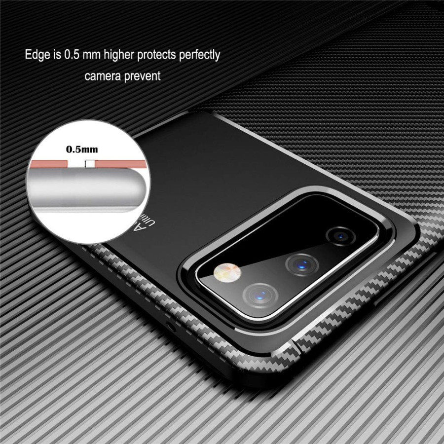 BEST SALE CASE SAMSUNG S20 / S20 FE / S20 PLUS / S20 ULTRA Autofocus Carbon Slim Armor Anti Shock -