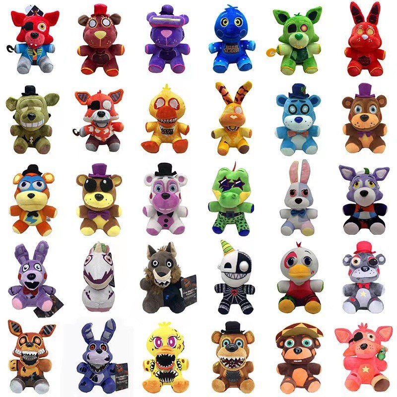 18/30CM FNAF Freddy's Plush Toy Stuffed & Plush Animals Bear Rabbit Game Fnaf Five Night At Freddy B