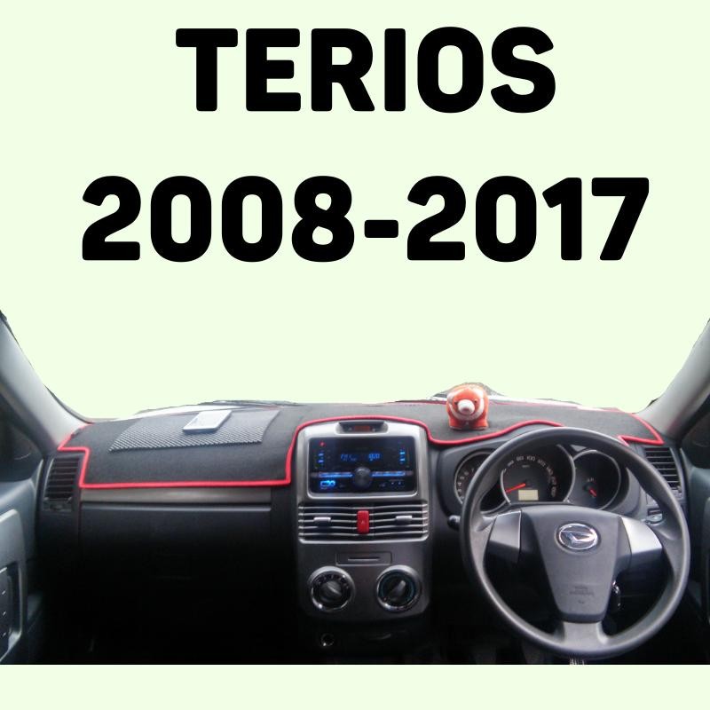 COVER DASHBOARD MOBIL TERIOS 2008 KONDE - ALAS KARPET PELINDUNG DASBOR DAIHATSU 2009 2010 2011 2012 