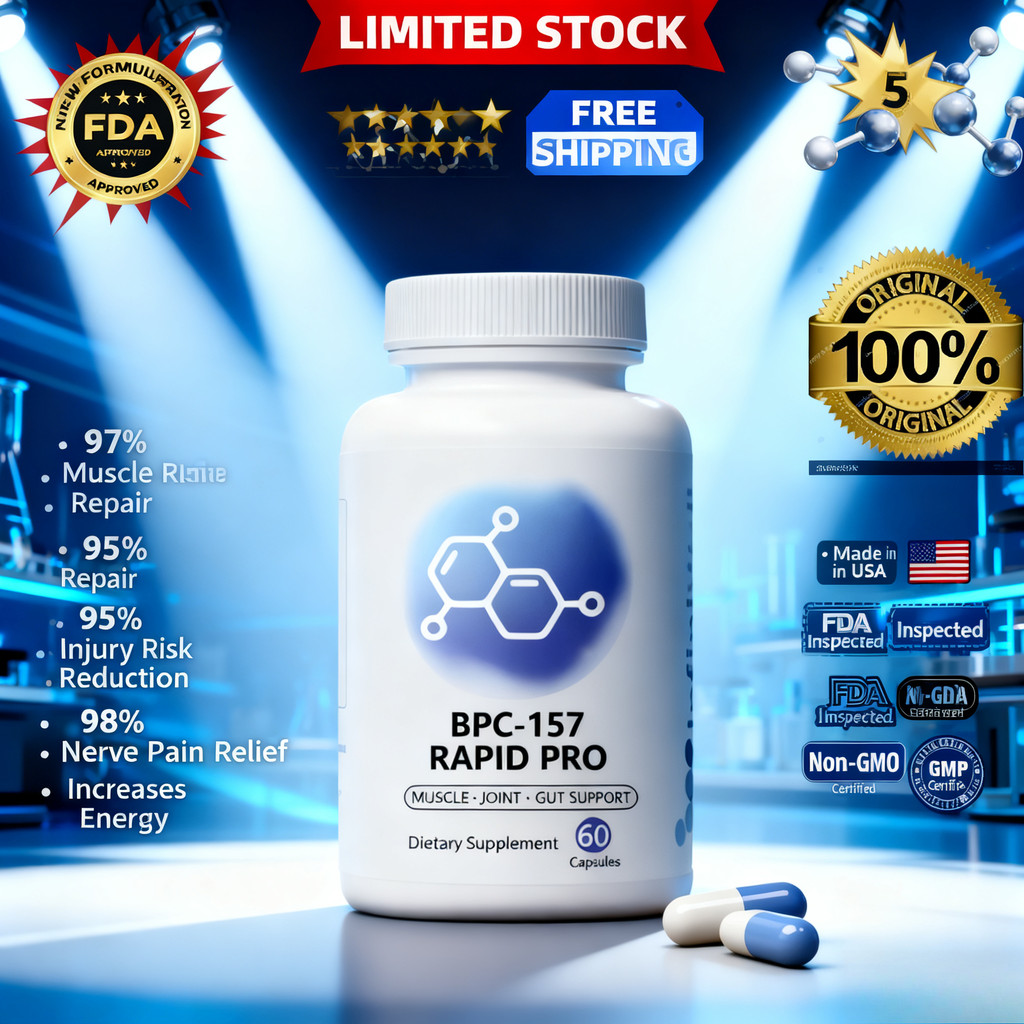 BPC-157 Peptide Supplement - Rapid Muscle and Joint Recovery to Prevent Sports Injuries CO838