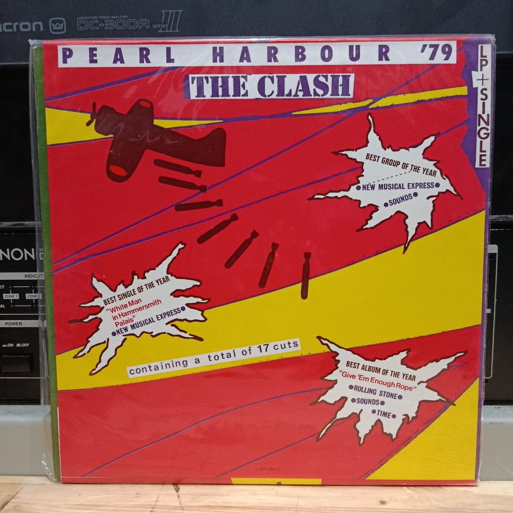 Vinyl Piringan Hitam Rock The Clash – Pearl Harbour '79