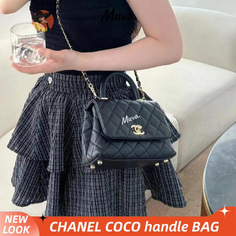 Tas wanita Chanel COCO handle MINI Women/Shoulder Bag