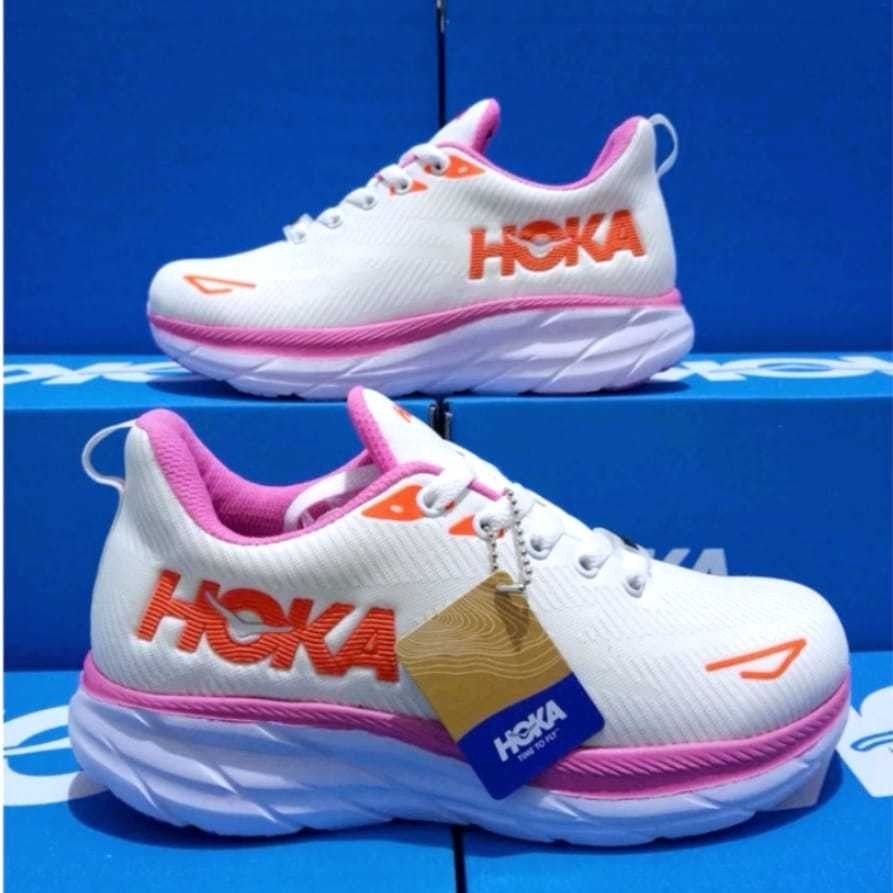 Sepatu Hoka Carbon X2 Runing Shoes Hoka Lari Olahraga Sneakers Pria Wanita