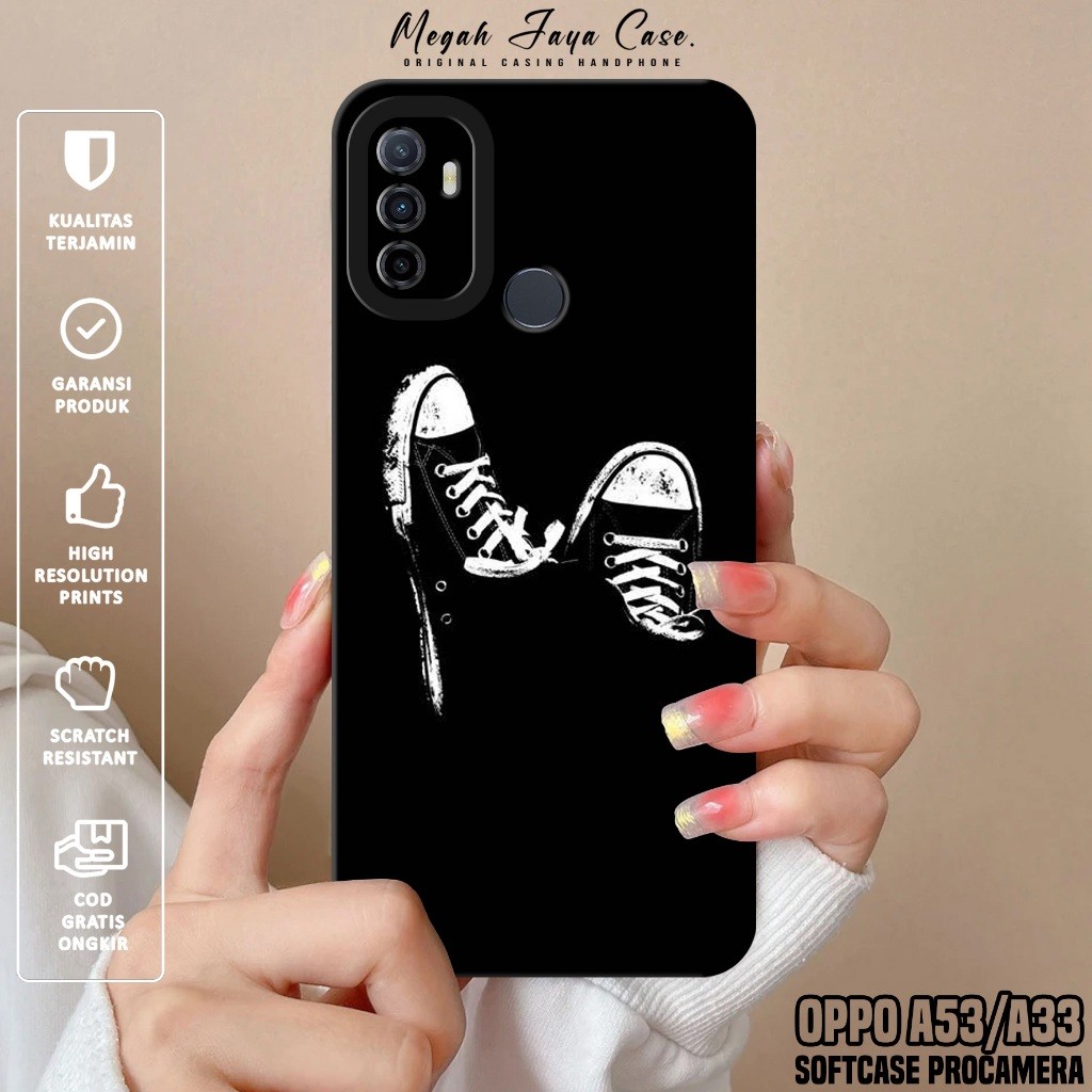 Case OPPO A53 / OPPO A33 - Softcase Hp OPPO A53 / OPPO A33 Motif BLCK - Silikon Hp OPPO A53 - Casing
