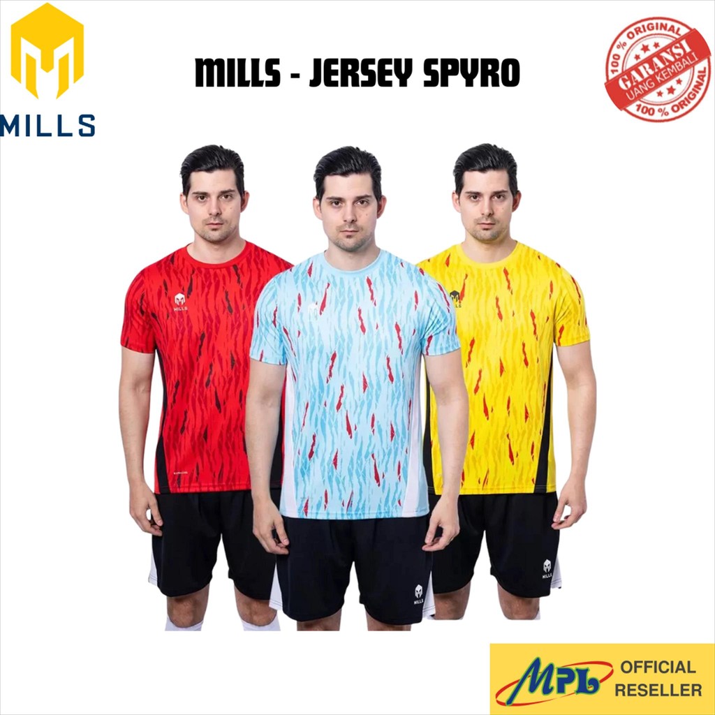 BAJU BOLA MILLS  JERSEY SPYRO