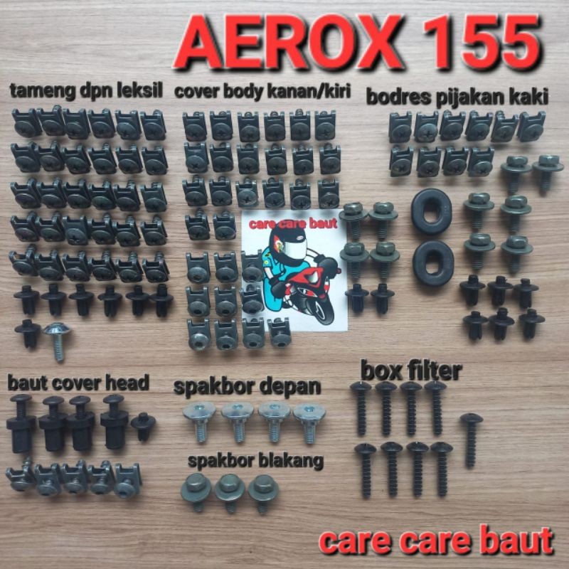 Baut full set / baut body Aerox 155cc