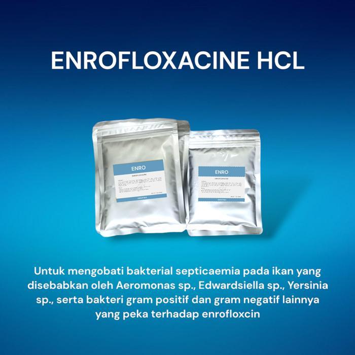ENRO | Antibiotik Enrofloxacine HCL 100gr
