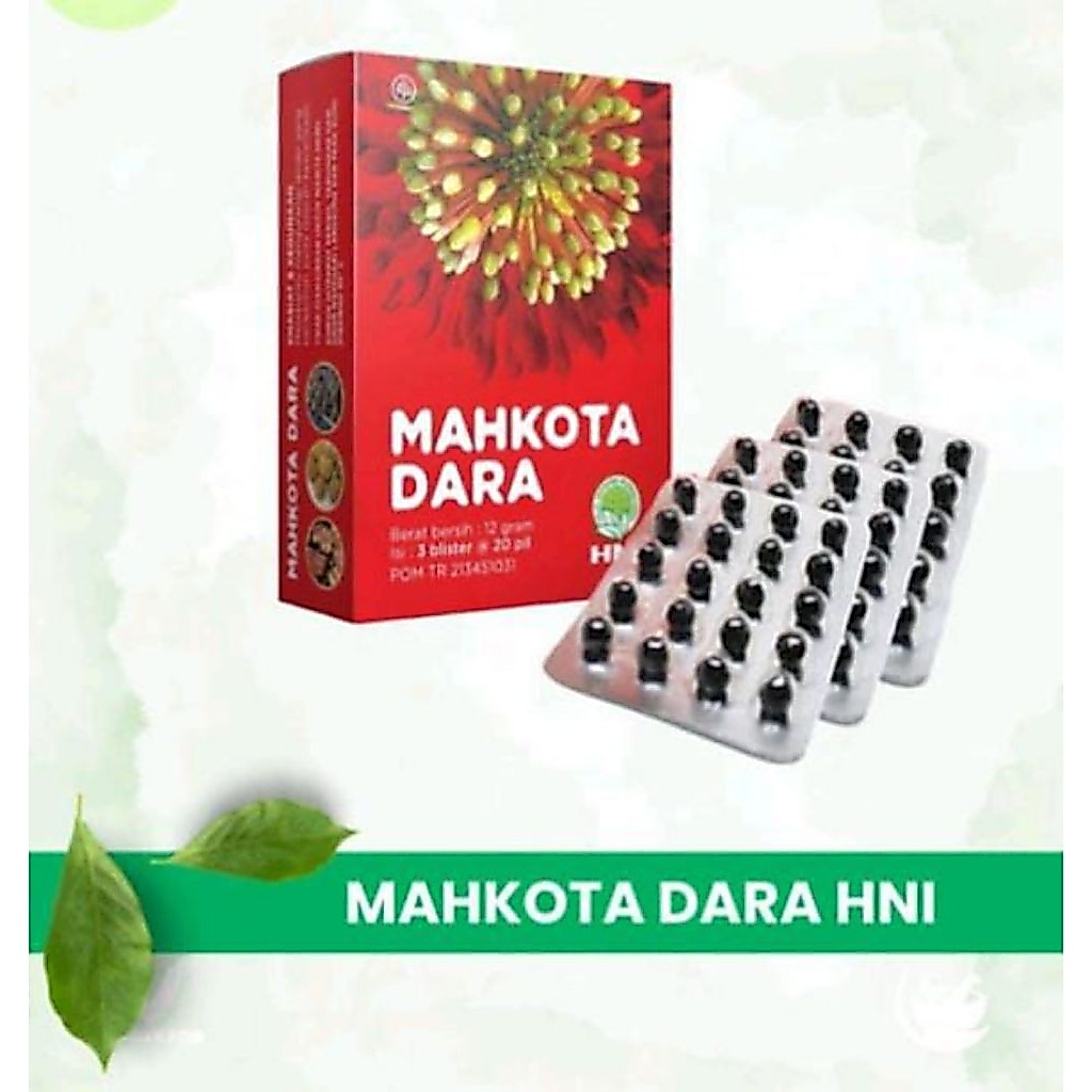 Mahkota Dara HNI Original eceran per strip  20 pil