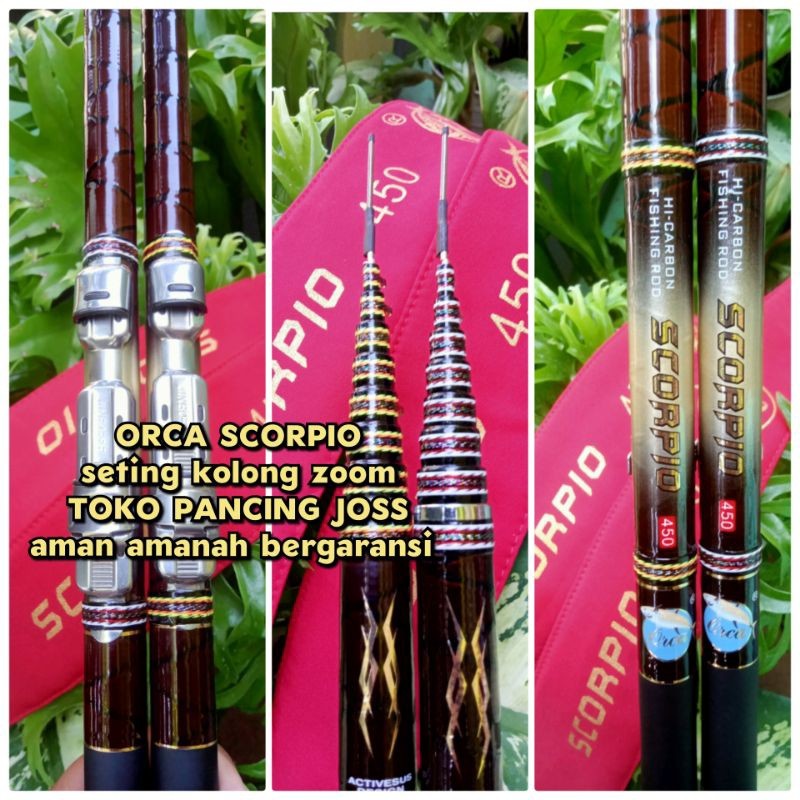 Orca Scorpio 360 450 540 Set Kolong Zoom Warna Pilihan
